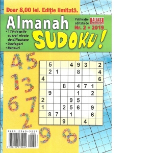 Almanah Sudoku, Nr.2/2019