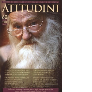 Atitudini. Revista de cercetare stiintifica si educatie ortodoxa. Iunie 2019