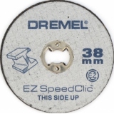 DREMEL® EZ SpeedClic: Discurile de tăiere a metalului, pachet de 12 bucăţi.
