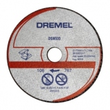 DREMEL® DSM20 disc de tăiere metal şi plastic