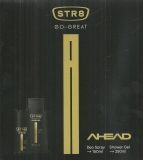 Set STR8 Ahead: Deodorant Spray, 150 ml + Gel de Dus, 250 ml