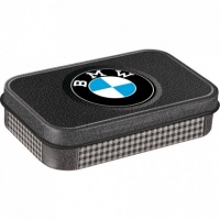 Cutie metalica de buzunar XL BMW Vintage Logo
