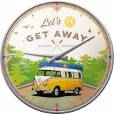 Ceas de perete VW Bulli - Let s Get Away