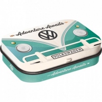 Cutie metalica de buzunar Volkswagen Bulli - Adventure Awaits