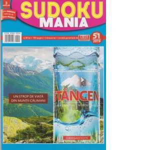 Sudoku mania. Numarul 51/2019