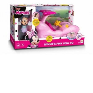Masinuta Minnie Mouse Pink - Fashion RC + Figurina 184190