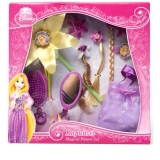 Set accesorii pentru par Disney Princess, Rapunzel Magical Flower