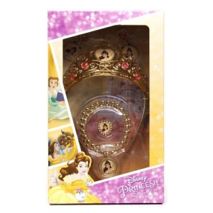 Set accesorii Disney Princess, Belle, diadema si bijuterii