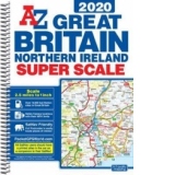 Great Britain Super Scale Road Atlas 2020 (A3 Spiral)