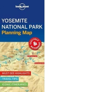 Lonely Planet Yosemite National Park Planning Map