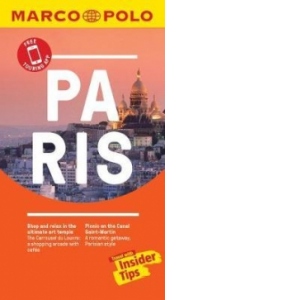 Paris Marco Polo Pocket Travel Guide 2019 - with pull out ma