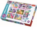 Puzzle Trefl 10in1 - My Little Pony, Poneii uimitori