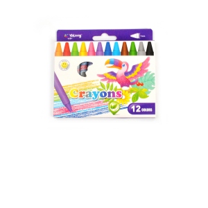 Creioane colorate cerate Yalong, 12 buc