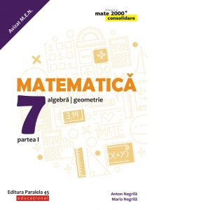 Matematica. Algebra, geometrie. Clasa a VII-a. Consolidare. Partea I (anul scolar 2019-2020)