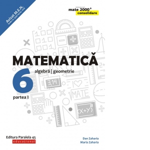 Matematica. Algebra, geometrie. Clasa a VI-a. Consolidare. Partea I (anul scolar 2019-2020)