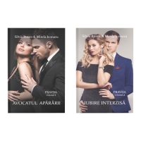 Pachet Pravda (2 romane): 1: Avocatul apararii, Volumul 1; 2: Iubire interzisa, Volumul 2