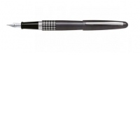 Stilou Pilot MR Retro Pop, corp metalic, gri inchis