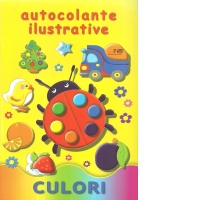 Autocolante ilustrative. Culori