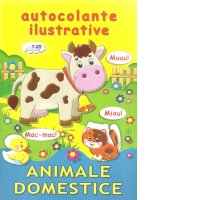 Autocolante ilustrative. Animale domestice