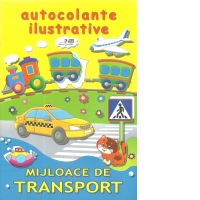 Autocolante ilustrative. Mijloace de transport