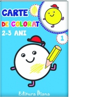 Carte de colorat 2-3 ani (volumul 1)