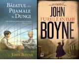 Pachet John Boyne (2 carti): 1. Furiile inimii; 2. Baiatul cu pijamale in dungi