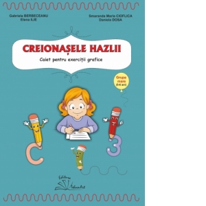 Creionasele hazlii. Caiet pentru exercitii grafice, grupa mare (5-6 ani) 5-6 poza bestsellers.ro