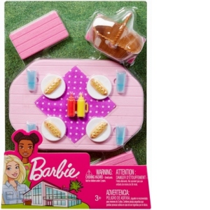 Barbie Set Mobilier Exterior Picnic