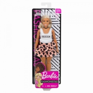 Papusa Barbie Fashionista cu Parul Blond