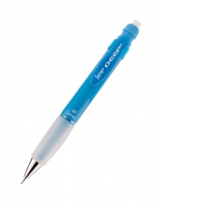 Creion mecanic Deep, 0.7 mm, corp albastru fluorescent