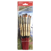 Pensula set 6 par sintetic tip limba pisica Daco PN256