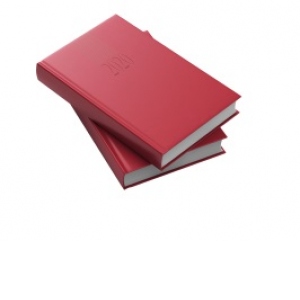 Agenda datata Tucson RO A5, 352 pagini, coperta buretata, culoare rosu, 2020