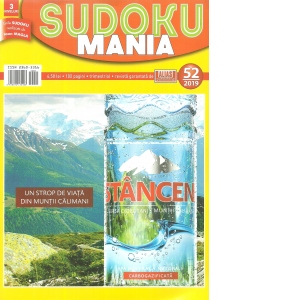 Sudoku mania. Numarul 52/2019
