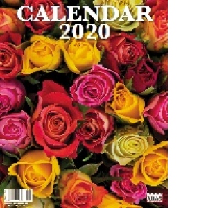 Calendar cu flori 2020