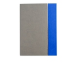 Agenda nedatata B5 coperta in doua culori, albastru&gri