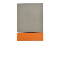 Agenda nedatata A5 coperta in doua culori FOLIO, portocaliu&gri