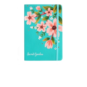 Agenda Diamond Line Floral, verde