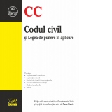 Codul civil si Legea de punere in aplicare. Editie actualizata la 17 septembrie 2019