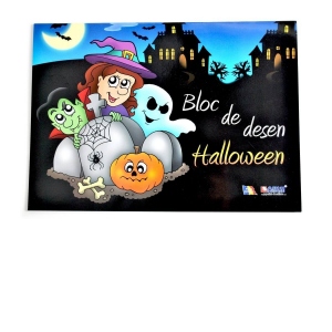 Bloc desen A4 Halloween