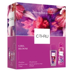 Set C-Thru Girl Bloom, Dama: Body Fragrance, 75 ml + Deo Spray, 150 ml