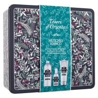 Set Tesori d Oriente Muschio Bianco, Dama: Apa Toaleta, 100 ml + Gel de dus, 250 ml + Crema de baie, 500 ml