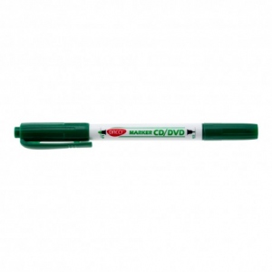 Marker CD/DVD 2 capete MK301V Daco, verde