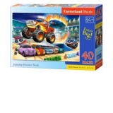 Puzzle Castorland 40 piese MAXI Monster Truck