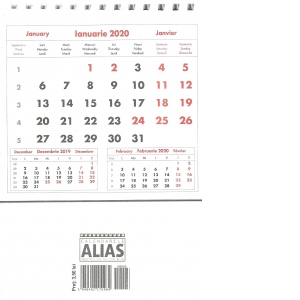 Maxi calendar birou 2020