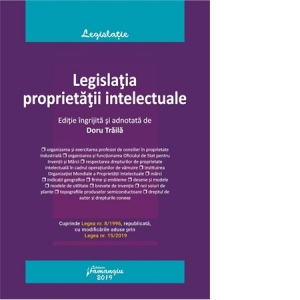 Legislatia proprietatii intelectuale (actualizata la 08.10.2019)