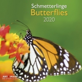 Calendar 2020 Schmetterlinge Butterflies 30 x 30 cm