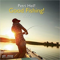 Grid Calendar Good Fishing! 2020, 30 x 30 cm