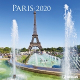 Grid Calendar 2020 Paris, 30 x 30 cm