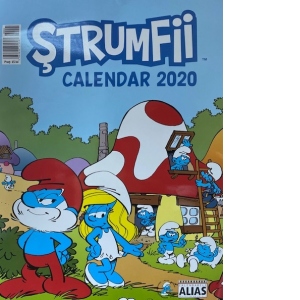 Calendar Strumfi 12+1 F 2020