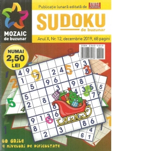 Sudoku de buzunar, Nr.12/2019